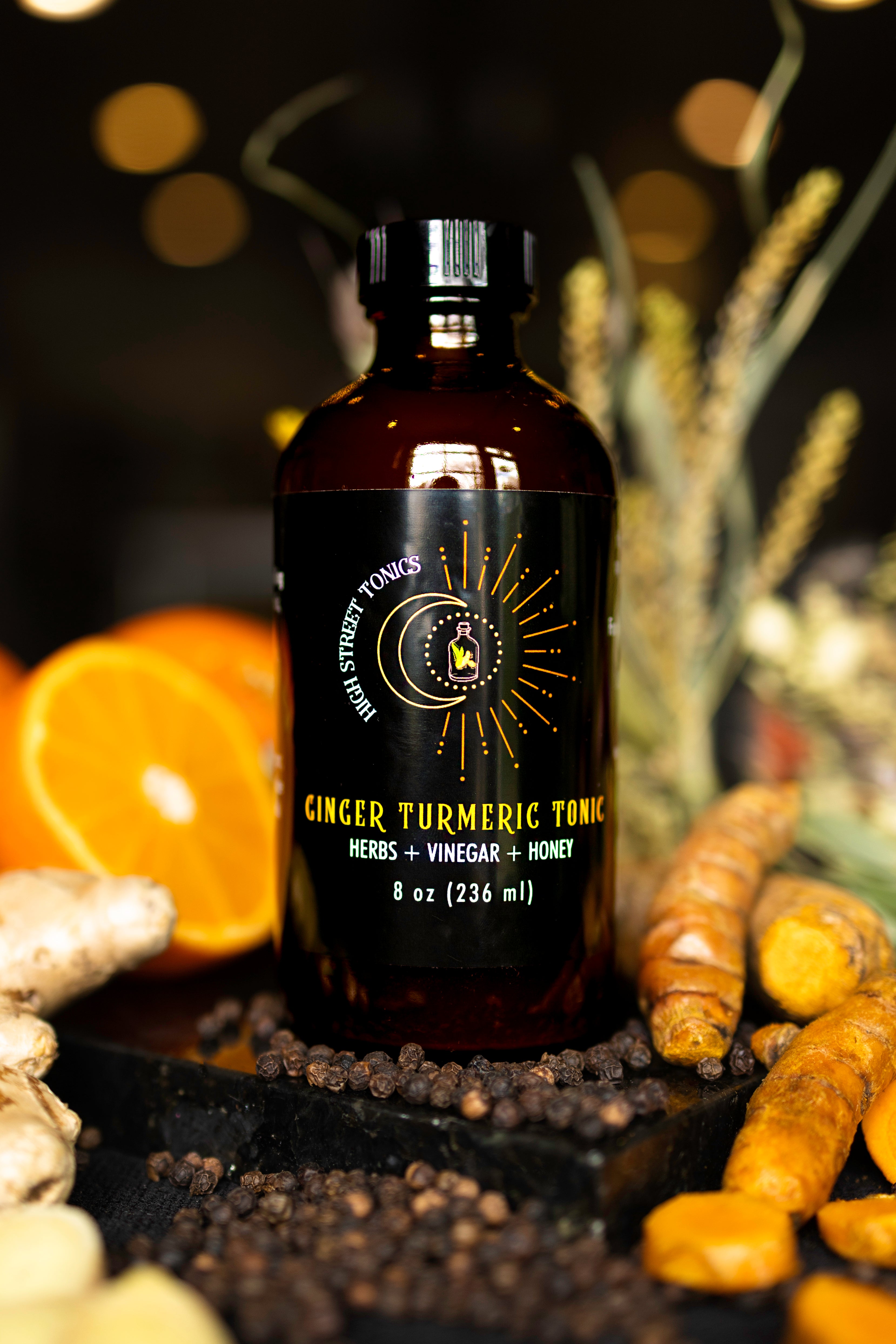 Tumeric Tunic Ginger Turmeric Tonic – High Street Tonics